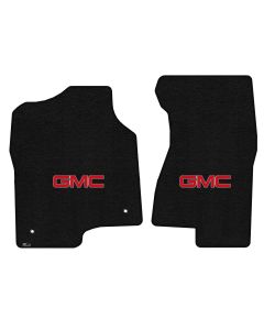 Lloyd ® - Ultimat™ Black Custom Front Floor Mats With Red GMC Logo (600315)