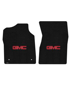 Lloyd ® - Ultimat™ Black Custom Front Floor Mats With Red GMC Logo (600316)