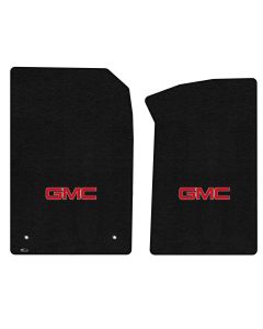 Lloyd ® - Ultimat™ Black Custom Front Floor Mats With Red GMC Logo (600320)