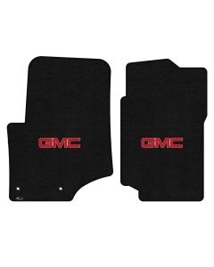 Lloyd ® - Ultimat™ Black Custom Front Floor Mats With Red GMC Logo (600326)