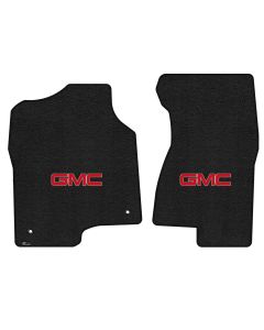 Lloyd ® - Ultimat™ Black Custom Front Floor Mats With Red GMC Logo (600335)