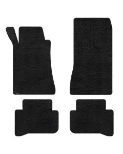 Lloyd ® - Ultimat™ Black Plain Custom 4PC Floor Mats (600107)