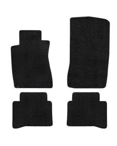 Lloyd ® - Ultimat™ Black Plain Custom 4PC Floor Mats (600115)