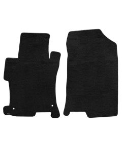 Lloyd ® - Ultimat™ Black Plain Custom Front Floor Mats (600094)