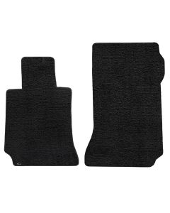 Lloyd ® - Ultimat™ Black Plain Custom Front Floor Mats (600108)