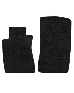Lloyd ® - Ultimat™ Black Plain Custom Front Floor Mats (600114)