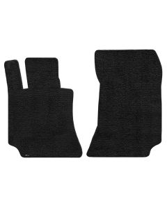Lloyd ® - Ultimat™ Black Plain Custom Front Floor Mats (600116)
