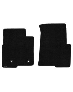 Lloyd ® - Ultimat™ Black Plain Custom Front Floor Mats (600180)