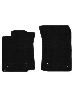 Lloyd ® - Ultimat™ Black Plain Custom Front Floor Mats (600184)