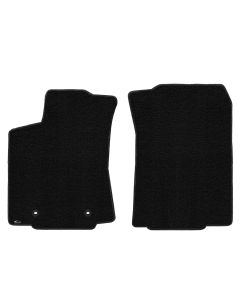 Lloyd ® - Ultimat™ Black Plain Custom Front Floor Mats (600186)