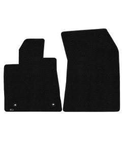 Lloyd ® - Ultimat™ Black Plain Custom Front Floor Mats (600188)