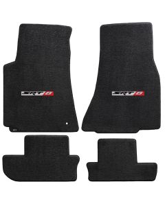 Lloyd ® - Ultimat™ Ebony Custom 4PC Floor Mats With SRT8 Logo (600026)