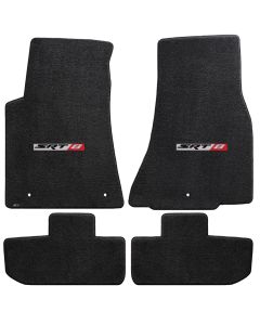 Lloyd ® - Ultimat™ Ebony Custom 4PC Floor Mats With SRT8 Logo (600028)