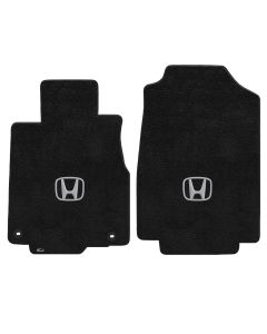 Lloyd ® - Ultimat™ Ebony Custom Front Floor Mats With Silver H Logo (600199)