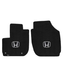 Lloyd ® - Ultimat™ Ebony Custom Front Floor Mats With Silver H Logo (600202)