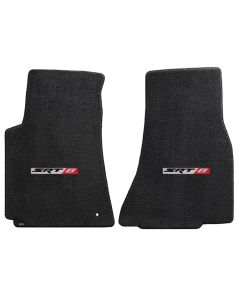 Lloyd ® - Ultimat™ Ebony Custom Front Floor Mats With SRT8 Logo (600022)