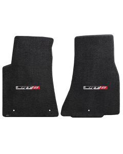 Lloyd ® - Ultimat™ Ebony Custom Front Floor Mats With SRT8 Logo (600024)