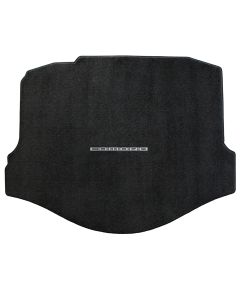 Lloyd ® - Ultimat™ Ebony Custom Trunk Mat With Silver on Graphite Camaro Logo (600007)