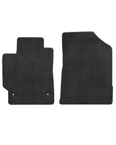 Lloyd ® - Ultimat™ Ebony Plain Custom Front Floor Mats (600102)