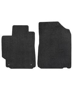 Lloyd ® - Ultimat™ Ebony Plain Custom Front Floor Mats (600104)