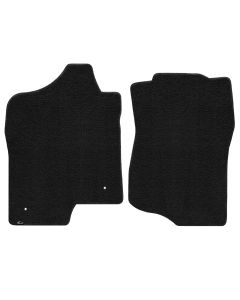 Lloyd ® - Ultimat™ Ebony Plain Custom Front Floor Mats (600162)