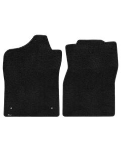 Lloyd ® - Ultimat™ Ebony Plain Custom Front Floor Mats (600166)