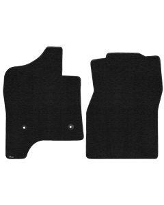 Lloyd ® - Ultimat™ Ebony Plain Custom Front Floor Mats (600169)