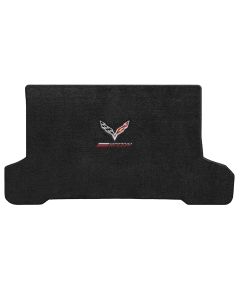 Lloyd ® - Ultimat™ Ebony Custom Trunk Mat With C7 Flags & Grand Sport Logo (600309)