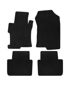 Lloyd ® - Velourtex™ Black Plain Custom 4PC Floor Mats (620097)