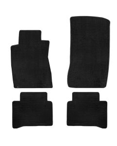 Lloyd ® - Velourtex™ Black Plain Custom 4PC Floor Mats (620115)