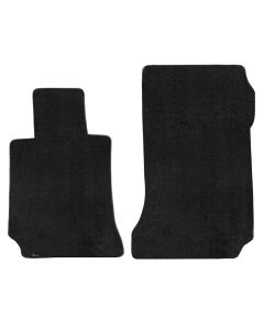 Lloyd ® - Velourtex™ Black Plain Custom Front Floor Mats (620110)