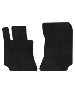 Lloyd ® - Velourtex™ Black Plain Custom Front Floor Mats (620116)