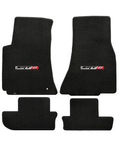 Lloyd ® - Velourtex™ Ebony Custom 4PC Floor Mats With SRT8 Logo (620026)
