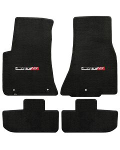 Lloyd ® - Velourtex™ Ebony Custom 4PC Floor Mats With SRT8 Logo (620028)
