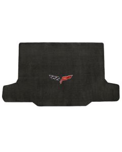 Lloyd ® - Velourtex™ Ebony Custom Cargo Mat With C6 Flags Logo (620014)