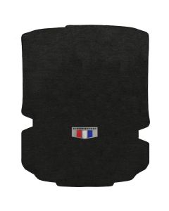 Lloyd ® - Velourtex™ Ebony Custom Trunk Mat With Camaro Shield Logo (620154)