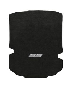 Lloyd ® - Velourtex™ Ebony Custom Trunk Mat With Silver SS Logo (620195)