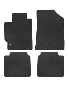 Lloyd ® - Velourtex™ Ebony Plain Custom 4PC Floor Mats (620103)