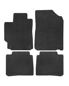 Lloyd ® - Velourtex™ Ebony Plain Custom 4PC Floor Mats (620105)