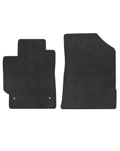 Lloyd ® - Velourtex™ Ebony Plain Custom Front Floor Mats (620102)