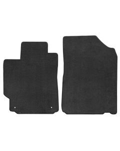 Lloyd ® - Velourtex™ Ebony Plain Custom Front Floor Mats (620104)