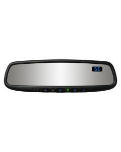 Mito Auto Gentex Auto-Dim Universal Rearview Mirror with Compass, Blue Backlit Buttons and HomeLink V5 50-GENK45AMB5, 
