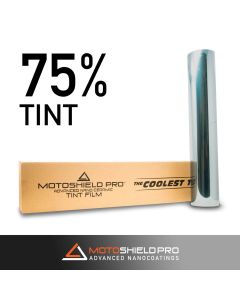 MotoShield Pro Nano Ceramic Window Tint Film 75% Shade 60 Inch x 100 FT Roll 2mm Thickness, Main Image