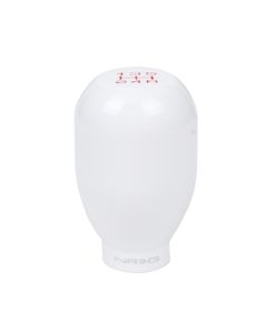 NRG ® - 42mm 5 Speed White Heavy Weight Shift Knob 480g / 1.1lbs (SK-100WH-W(5))