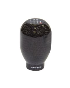 NRG ® - 42mm 6 Speed Black Carbon Fiber Heavy Weight Universal Shift Knob 480g / 1.1lbs (SK-100BC-1-W)