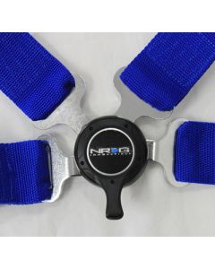 NRG ® - Blue 4 Point 2 Inches Cam Lock Seat Belt Harness (SBH-4PCBL)