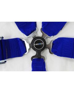 NRG ® - Blue 6 Point 3 Inches Cam Lock Seat Belt Harness (SBH-6PCBL)