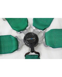 NRG ® - Green 6 Point 3 Inches Cam Lock Seat Belt Harness (SBH-6PCGN)