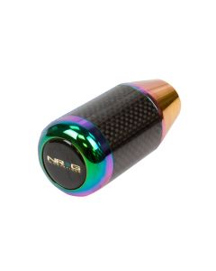 NRG ® - Neo Chrome And Real Carbon Fatboy Style Universal Shift Knob (SK-400BC/MC)
