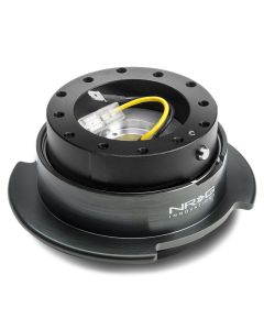 NRG ® - Quick Release Black Body with Black Chrome Ring (SRK-250BKC)